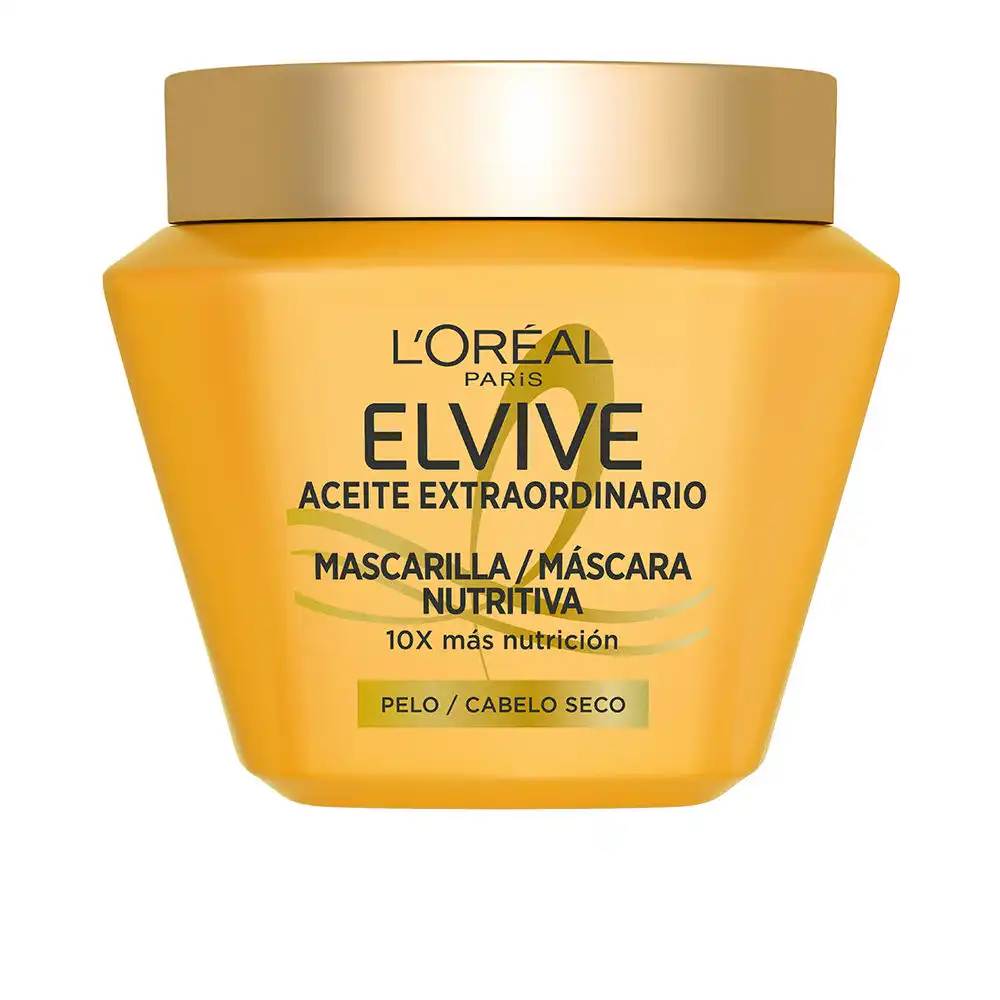 Elvive Aceite Extraordinario mascarilla cabello seco 310 ml - Loreal Paris - Comparador de precios