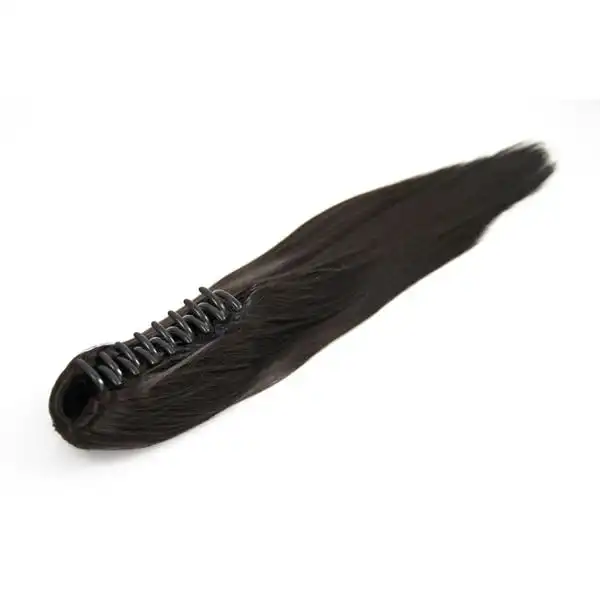 Fashiongirl - Extensiones De Cabello De Cola De Caballo Con Clip #4 Marrón - Recto Extensiones de cabello 1 pieces Marrón unisex - Fashiongirl - Comparador de precios