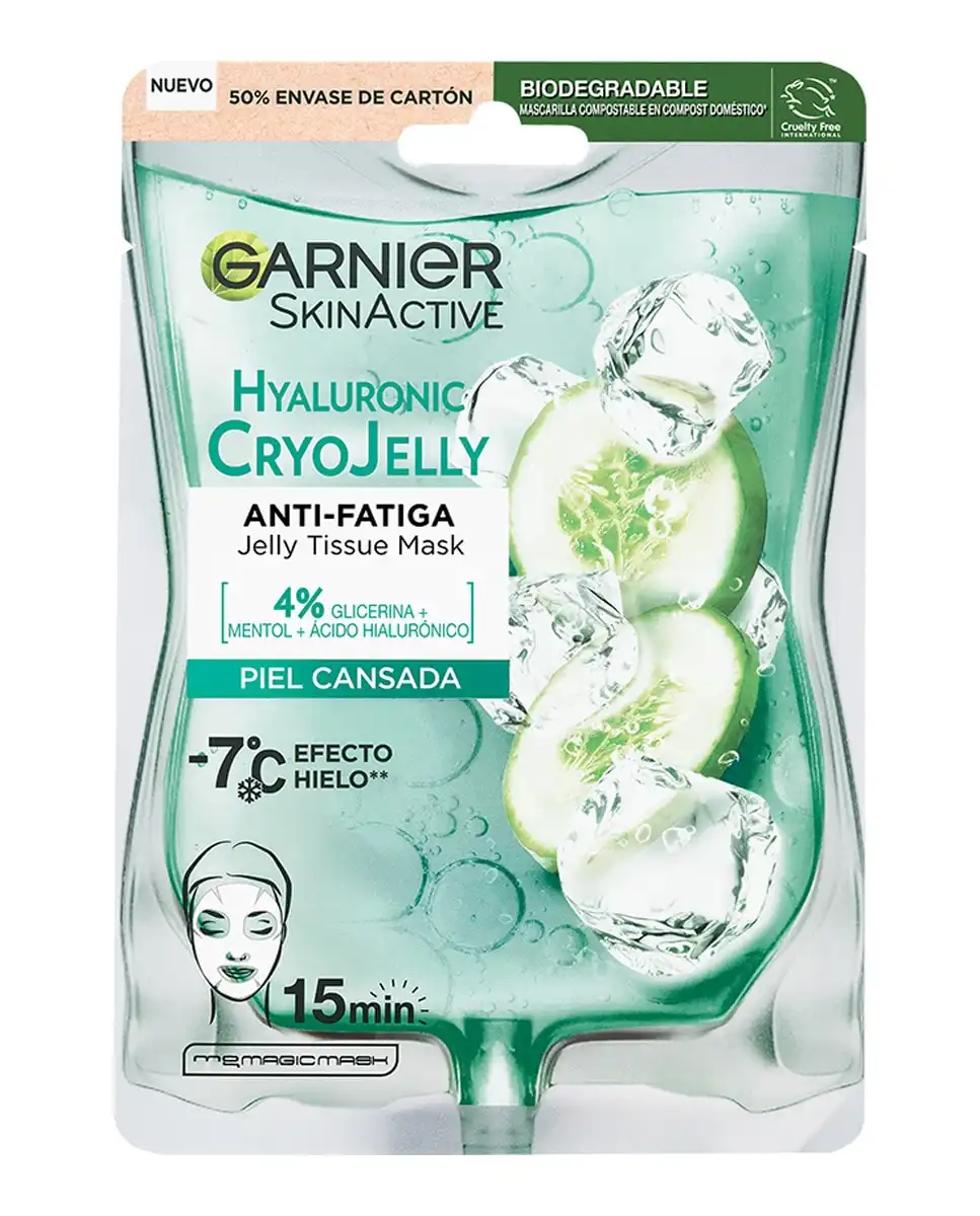 Garnier - Mascarilla Tissu Hyaluronic Cryo Jelly - Garnier - Comparador de precios