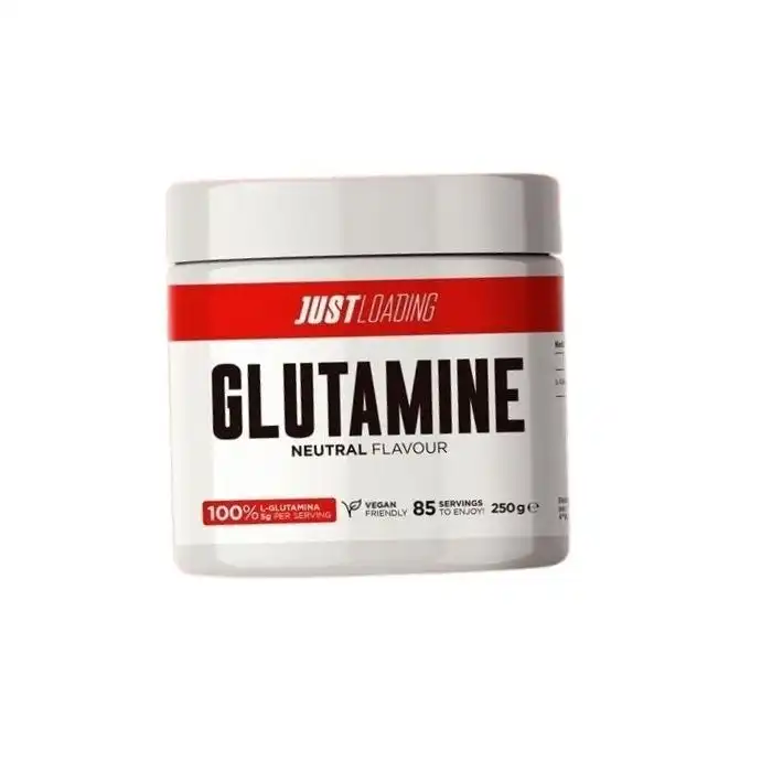 Glutamine Sabor Neutro Suplemento Alimenticio 250 gr - Just Loading - Comparador de precios