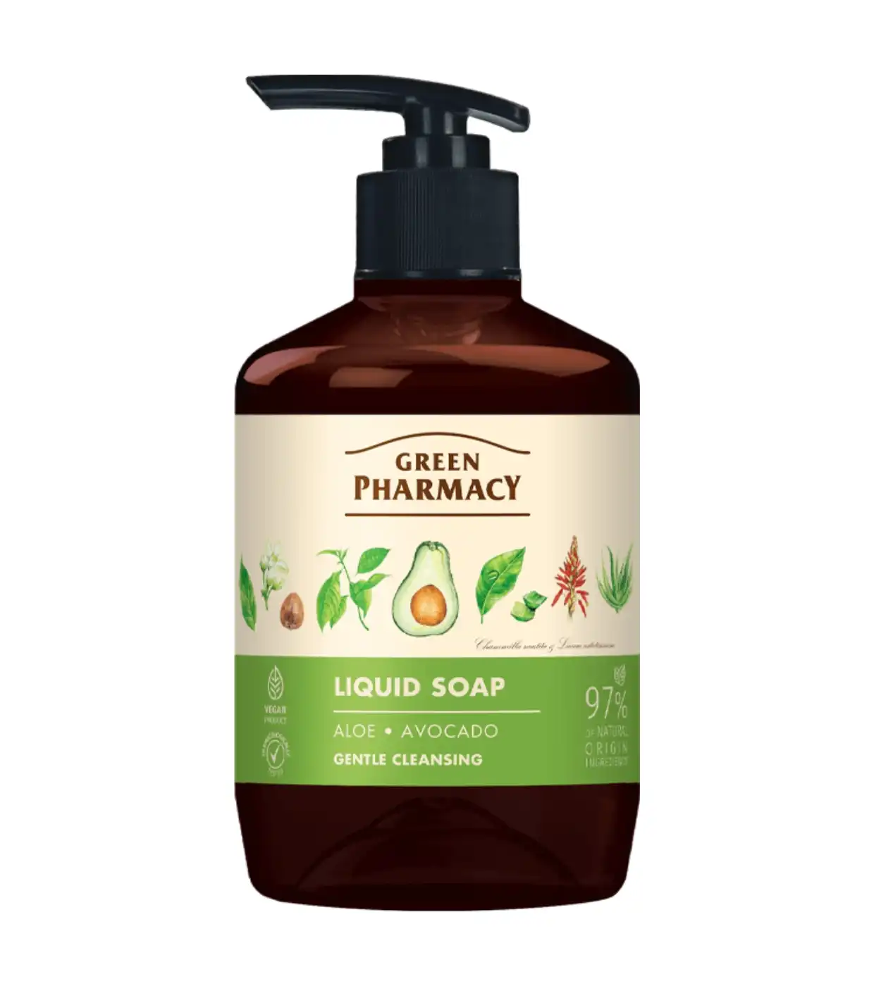 Green Pharmacy - Jabón de manos líquido - Aloe Vera y Aguacate - Green Pharmacy - Comparador de precios