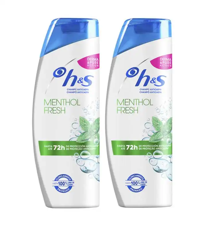 H&S - Pack de dos champús anticaspa Menthol Fresh - H&S - Comparador de precios