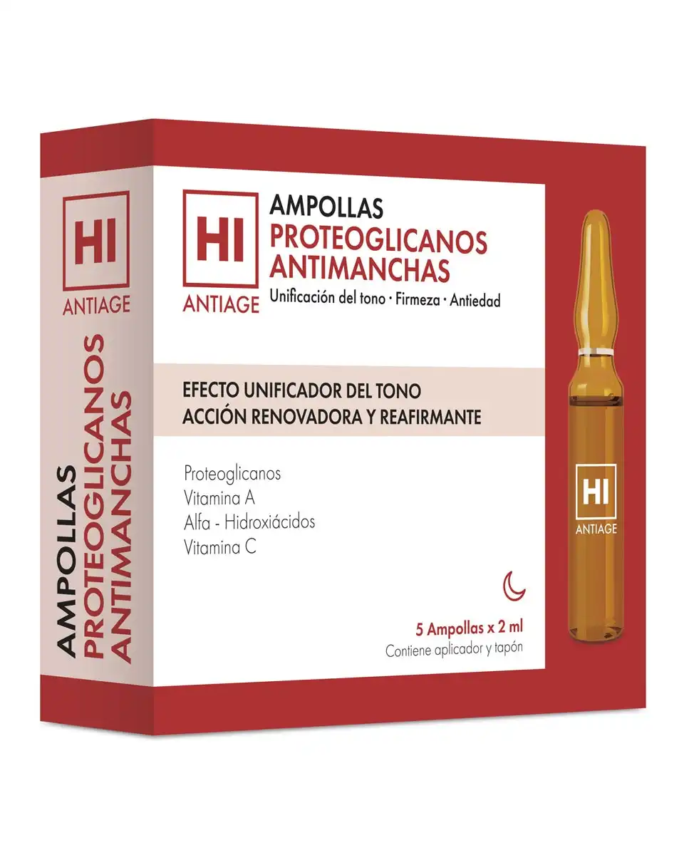 Hi Antiage - Ampollas De Proteoglicanos Antimanchas Flash 5 Unidades - Hi Antiage - Comparador de precios