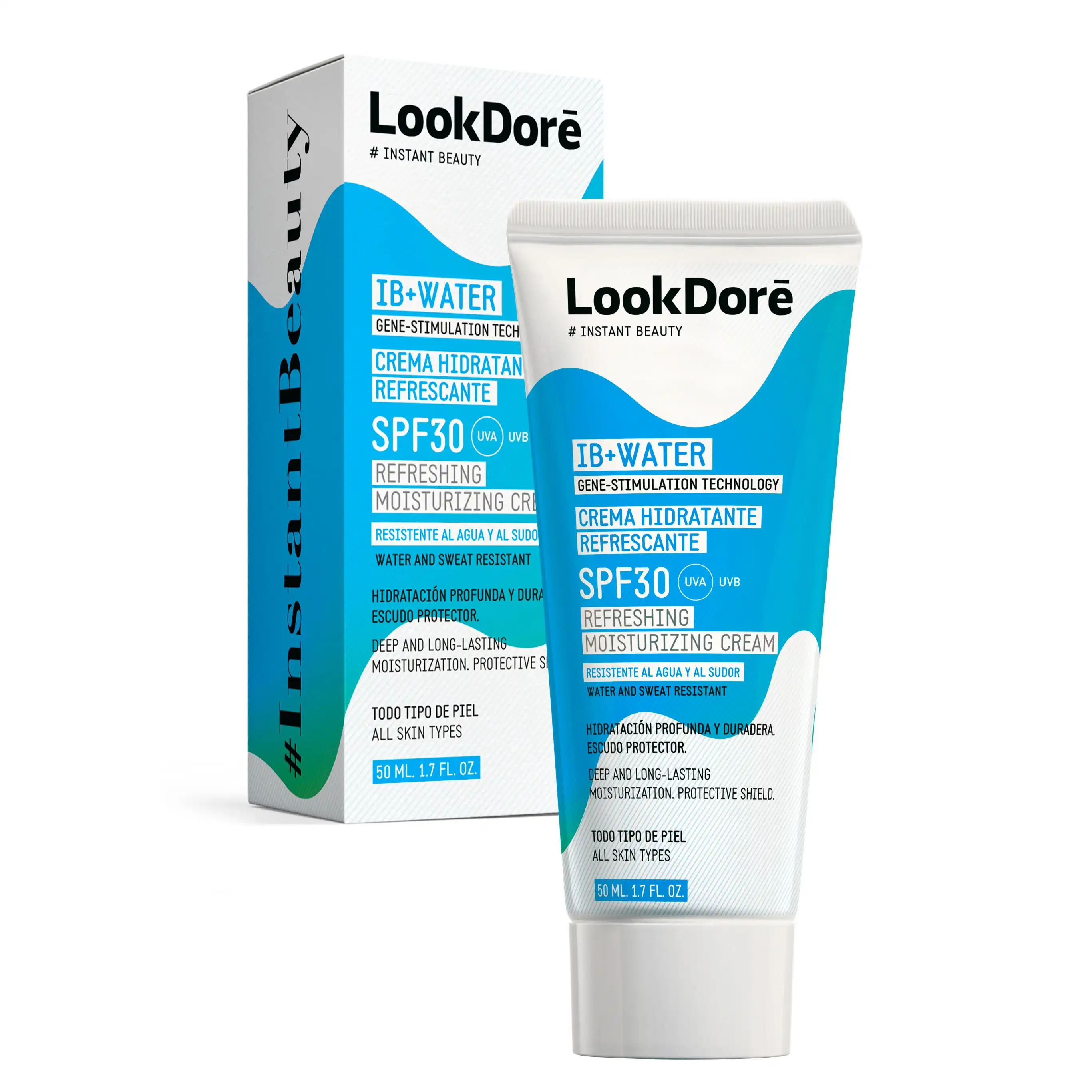 Ib+Water Refreshing Moisturizing Cream Spf 30 - LOOKDORE - Comparador de precios
