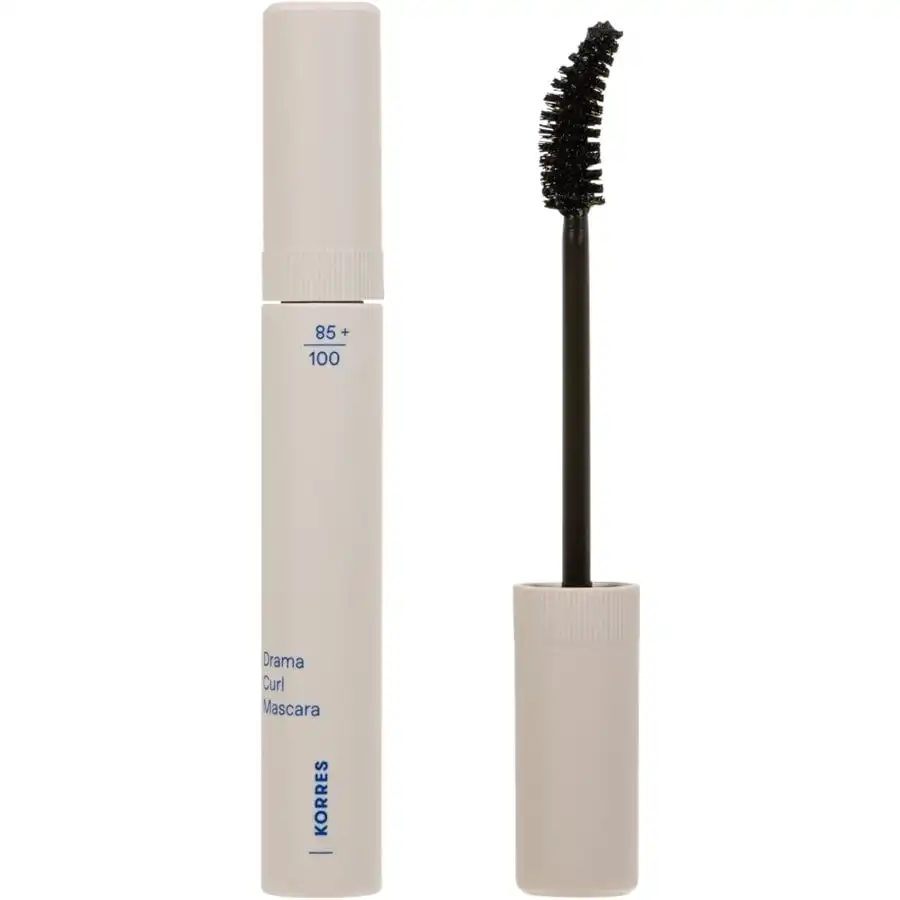 KORRES - Drama Curl Mascara Máscaras de pestañas 13 ml 01 Black - Korres - Comparador de precios