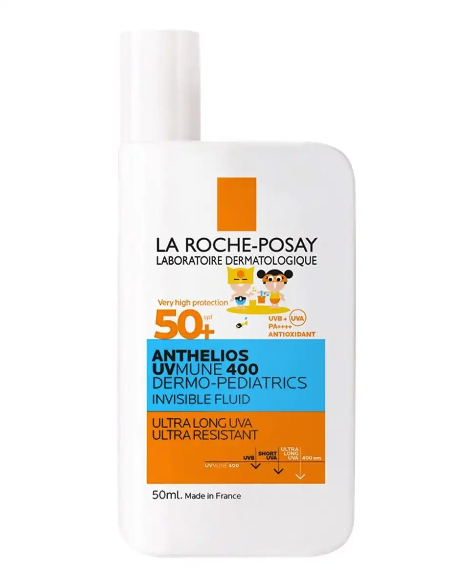La Roche Posay - Protector solar facial Anthelios UV-Mune 400 Dermopediatrics Hydrating Fluid SPF50+ La Roche Posay. - La Roche Posay - Comparador de precios