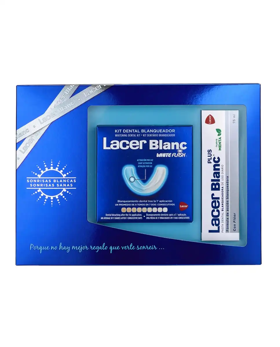 Lacer - Kit Dental Blanqueador Blanc White Flash - lacer - Comparador de precios