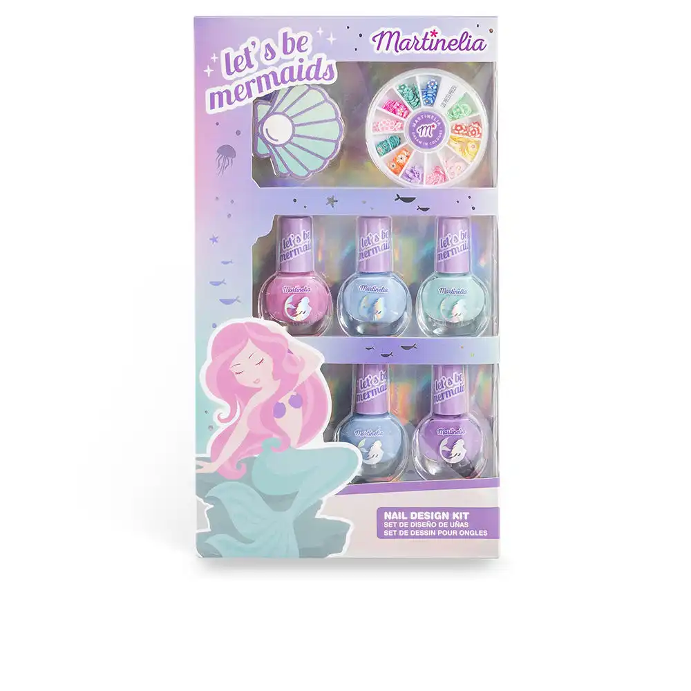 LET’S Be Mermaids Diseño De Uñas Estuche 7 pz - MARTINELIA - Comparador de precios