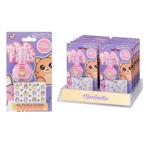 MARTINELIA My Best Friend Nail Polish & Stickers 1 und Set Manicura - MARTINELIA - Comparador de precios