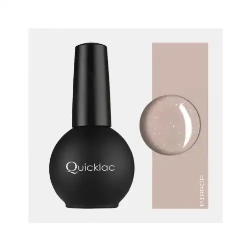 Mia Make Up - Quicklac Semipermanente Lacas de uñas 15 ml MIRROR - Mia Make Up - Comparador de precios
