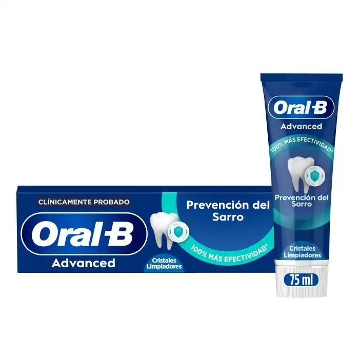 Oral-B Advanced Prevención del Sarro Pasta Dentífrica 75 ml - Oral-B - Comparador de precios