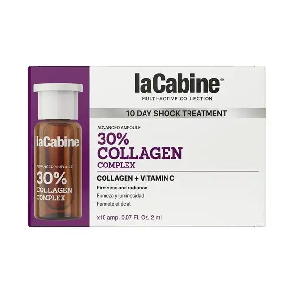 Pack 10 Ampollas 30% Collagen Complex - LACABINE - Comparador de precios