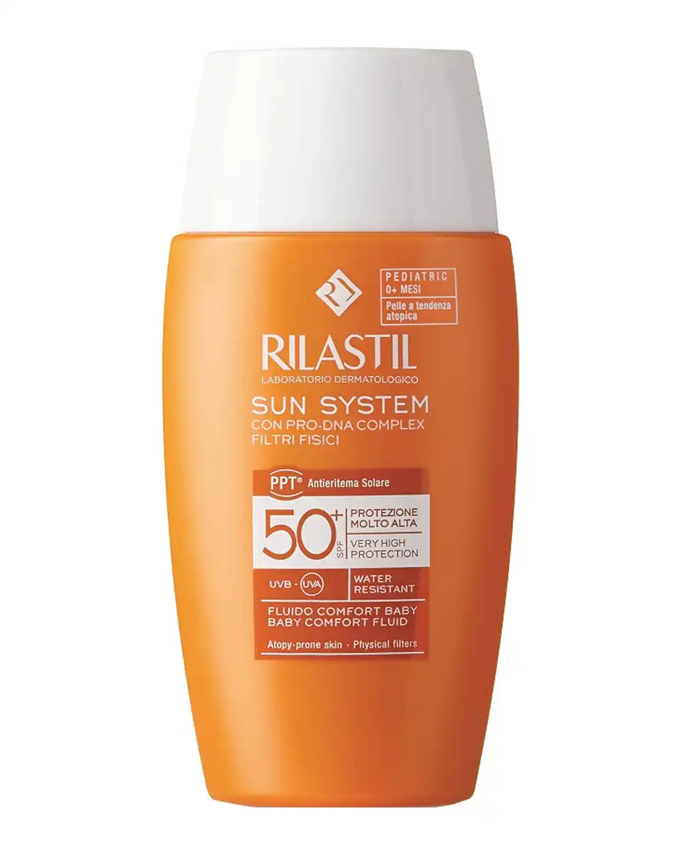 Rilastil - Emulsión Fluida Fase Acuosa Externa 50+ Baby Comfort 50 Ml Sun System - Rilastil - Comparador de precios