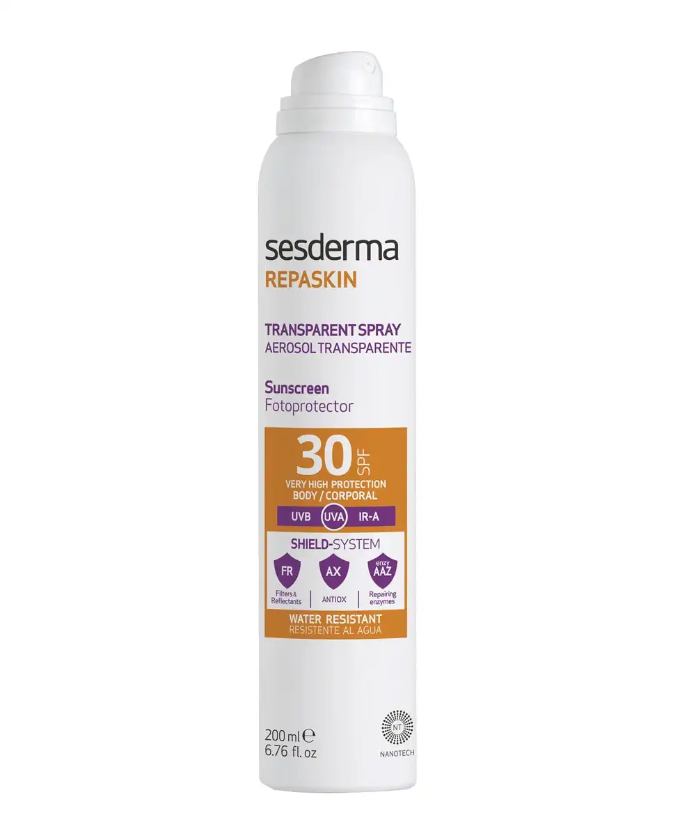 Sesderma - Fotoprotector Repaskin Aerosol Transparente SPF30 200 Ml - Sesderma - Comparador de precios
