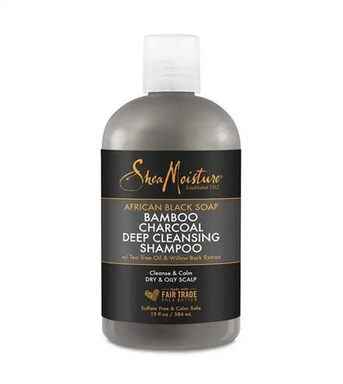 Shea Moisture - Champú equilibrante - jabón negro africano y carbón de bambú - Shea Moisture - Comparador de precios