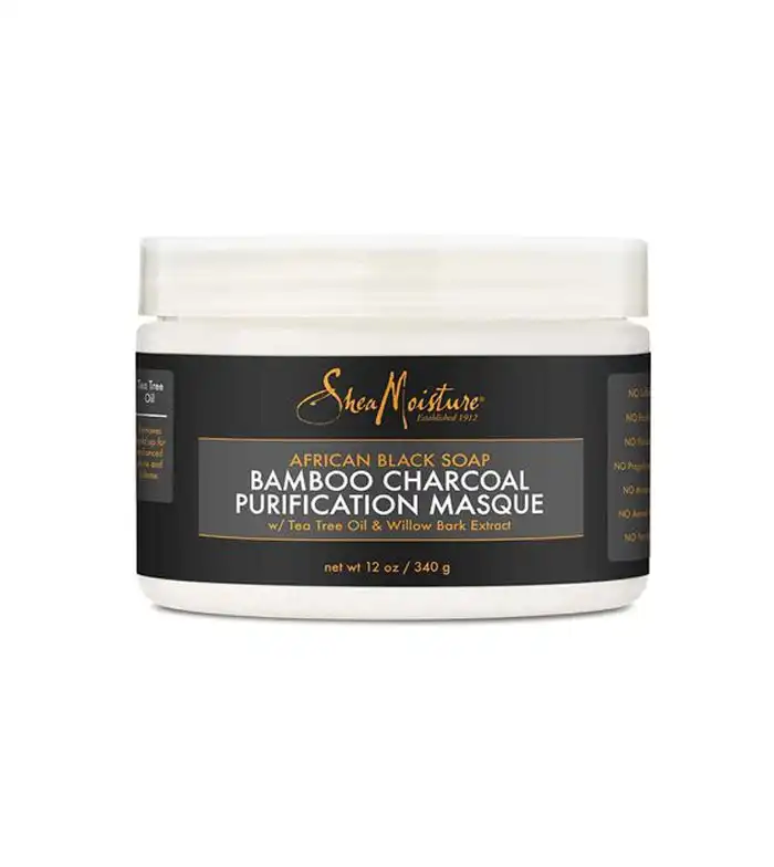 Shea Moisture - Mascarilla purificante - jabón negro africano y carbón de bambú - Shea Moisture - Comparador de precios