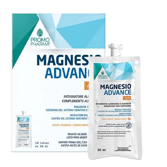 Sobres Magnesio Advance 400 - Promopharma - Comparador de precios