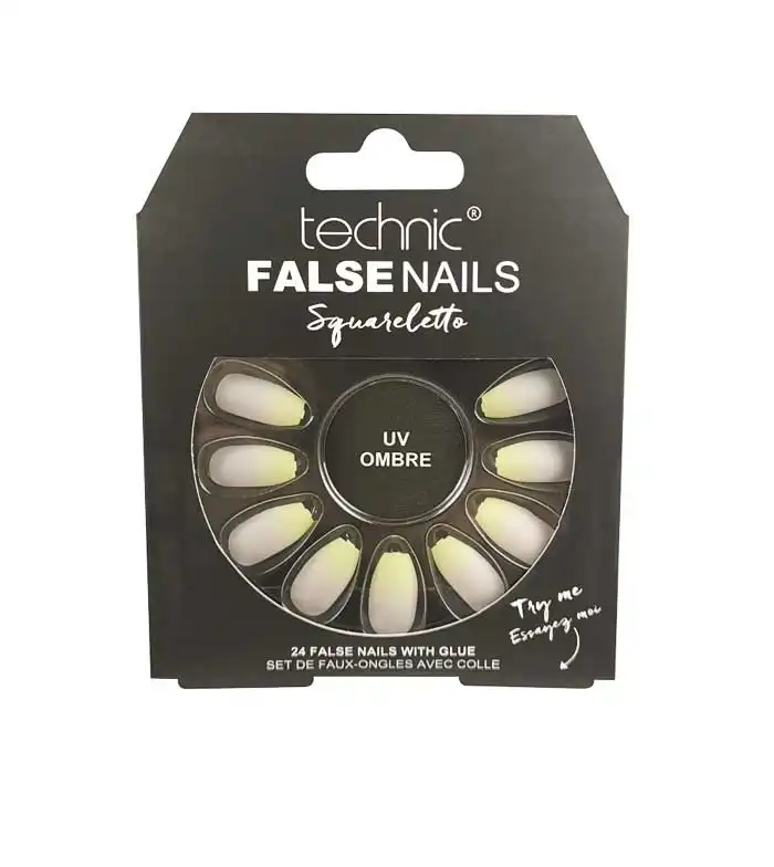 Technic Cosmetics - Uñas postizas False Nails Squareletto - UV Ombre - Technic Cosmetics - Comparador de precios