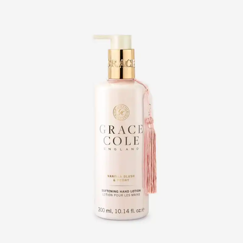 Vanilla blush & peony softening hand lotion 300ml - Grace Cole - Comparador de precios