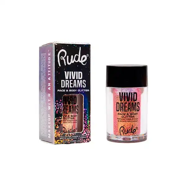 Vivid Dreams Face&Body Glitter Acid Trip - RUDE - Comparador de precios