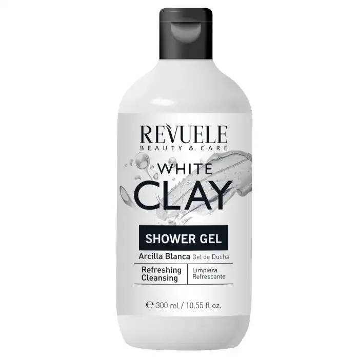 White Clay Gel de ducha Arcilla Blanca Refrescante 300 ml - Revuele - Comparador de precios