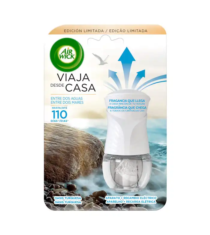 Air Wick - Ambientador eléctrico de enchufe + Recambio - Entre dos aguas - Air wick - Comparador de precios