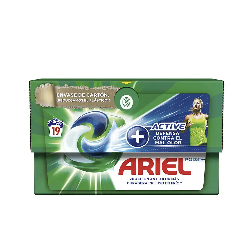 Ariel Pods Odor Active 3en1 detergente 19 cápsulas - Ariel - Comparador de precios