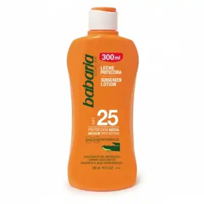 Babaria Leche Protectora Solar Aloe Vera SPF 25, 300 ml - Babaria - Comparador de precios