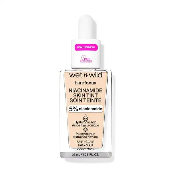 Bare Focus Niacinamide Skin Tint FAIR - WET n WILD - Comparador de precios