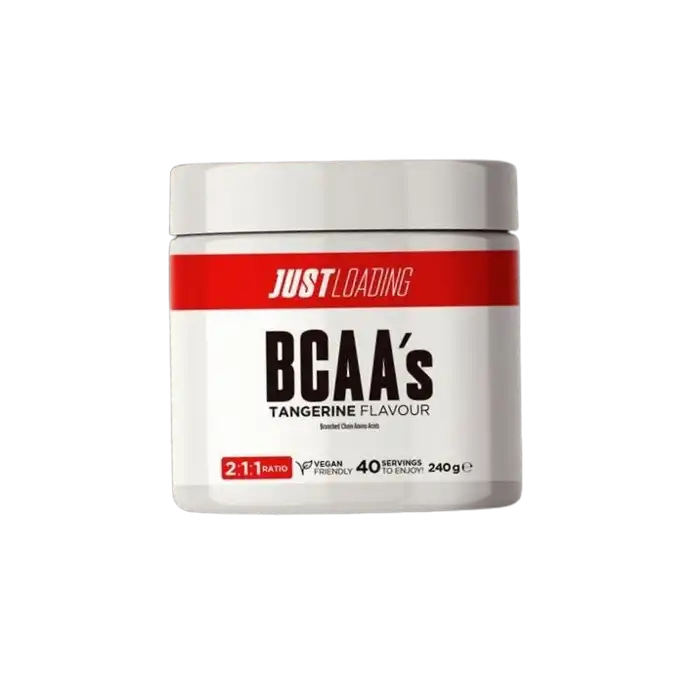 BCAA's Sabor Mandarina Suplemento Alimenticio 240 gr - Just Loading - Comparador de precios