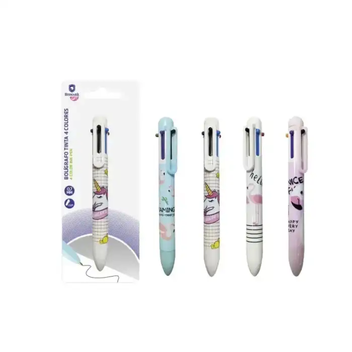 Bolígrafo Tinta 4 Colores  Kids Euroswan - KIDS - Comparador de precios
