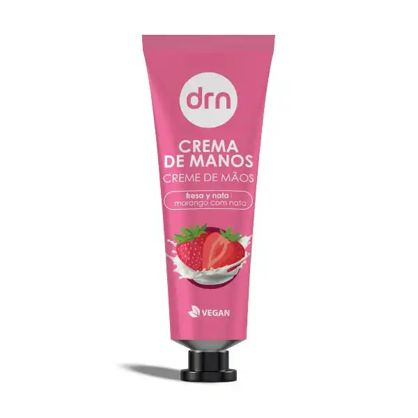 Crema Manos Fresa Y Nata - DRN - Comparador de precios