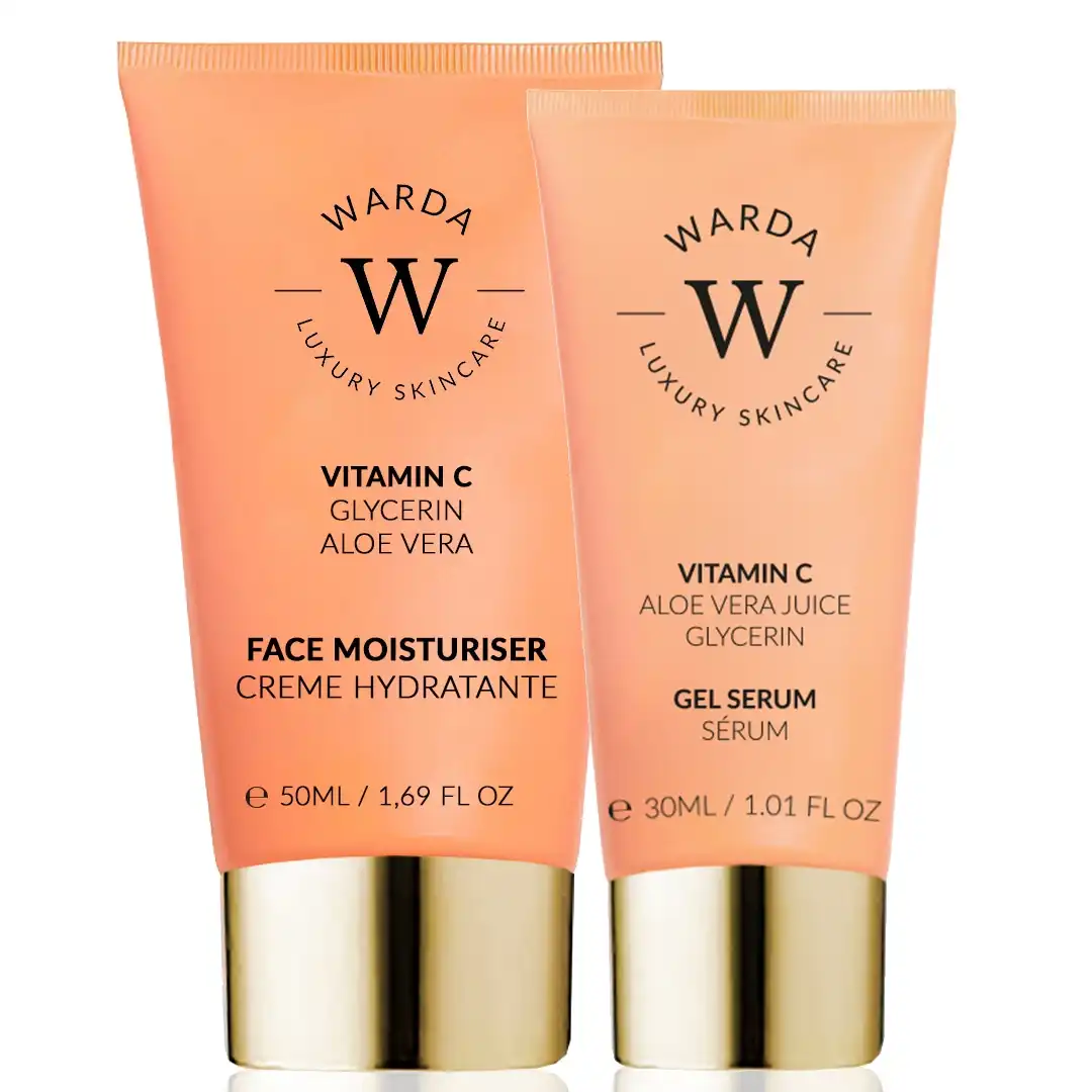 Dúo de ácido hialurónico para ojos Set de tratamiento facial - Warda Luxury Skincare - Comparador de precios