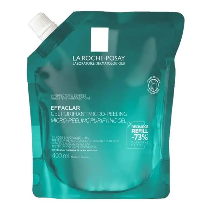 Effaclar Gel Purificante Micro-exfoliante Refill 400ml - La Roche-Posay - Comparador de precios