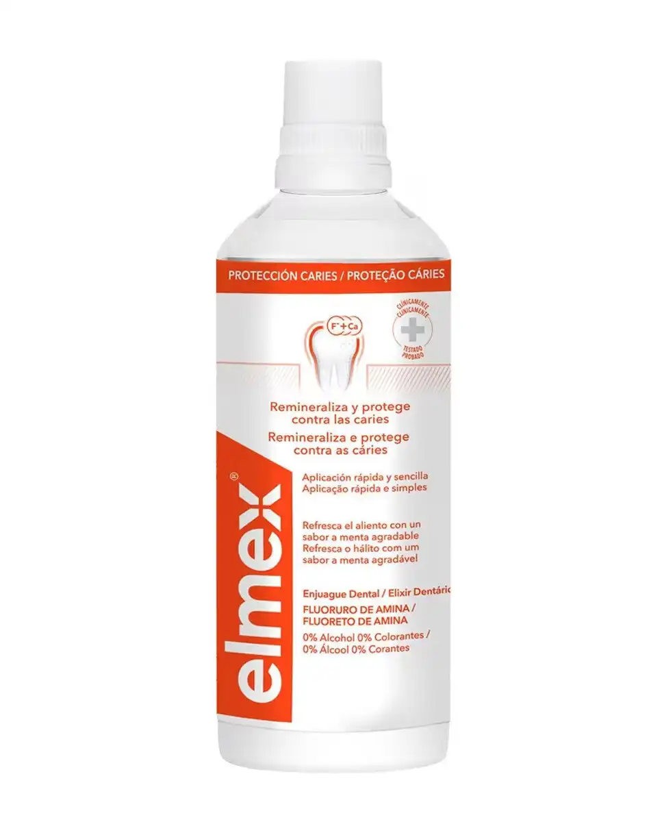 Elmex - Enjuague Bucal Protección Caries 400 ml Elmex®. - Elmex - Comparador de precios