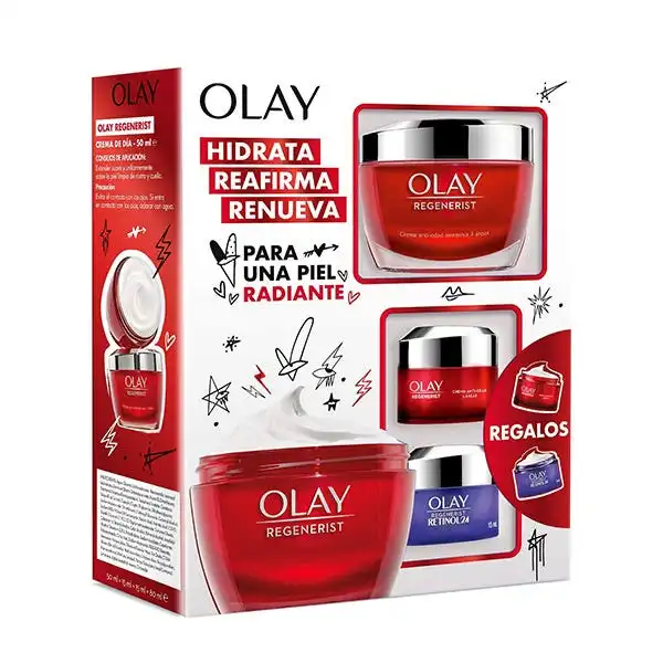 Estuche Regenerist Reafirmante - Olay - Comparador de precios