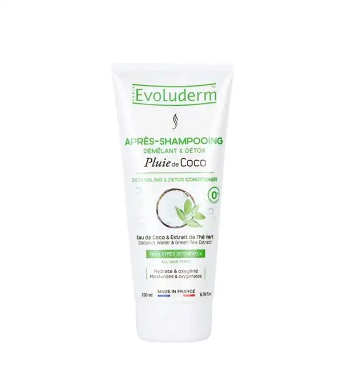 Evoluderm - Acondicionador detox Pluie de Coco 200ml - Todo tipo de cabellos - Evoluderm - Comparador de precios