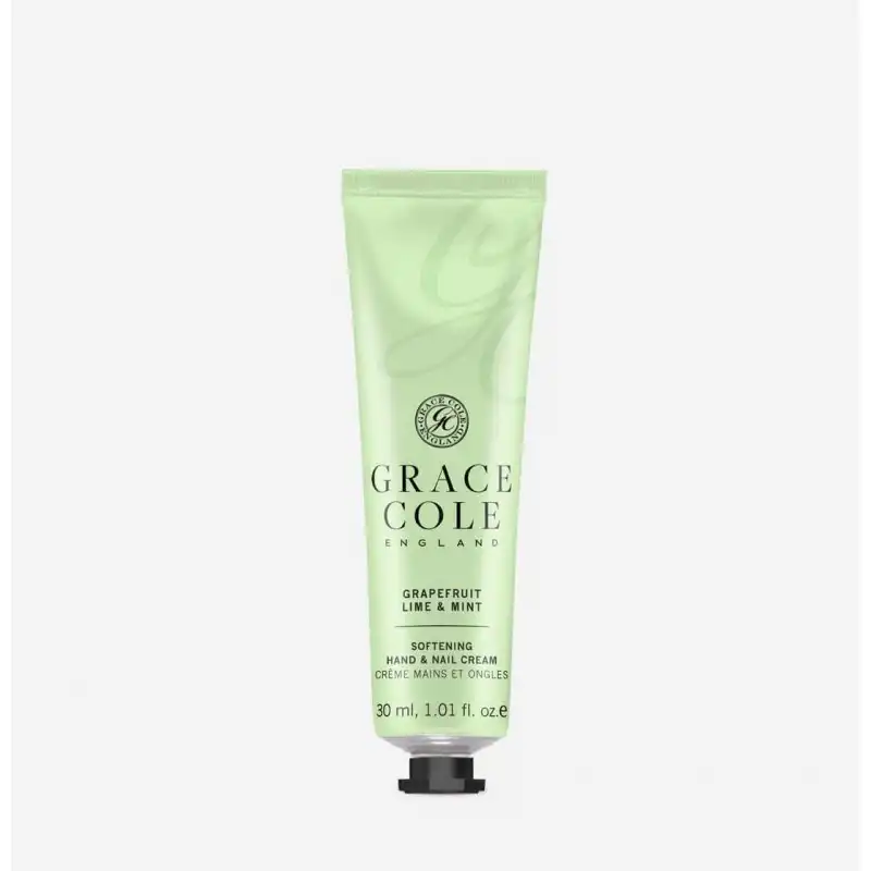 Grapefruit, lime & mint softening hand & nail cream 30ml - Grace Cole - Comparador de precios