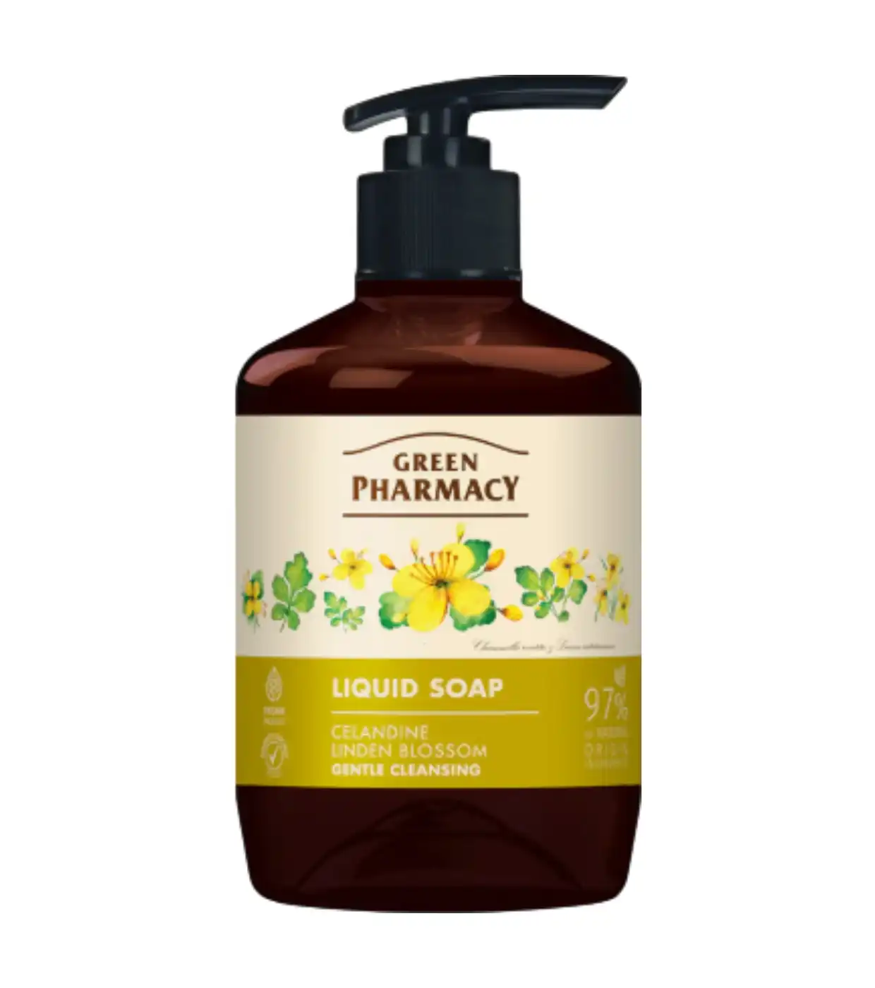 Green Pharmacy - Jabón de manos líquido - Celidonia + Flor de Tilo - Green Pharmacy - Comparador de precios