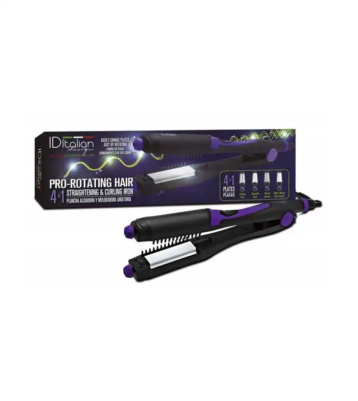 ID Italian Design - Plancha de cerámica Intercambiable Pro-Rotating Hair - ID Italian Design - Comparador de precios
