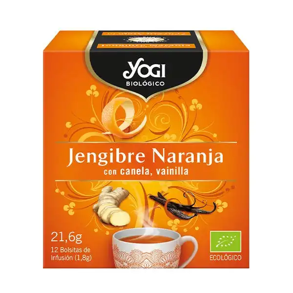 Jengibre Naranja - YOGI - Comparador de precios