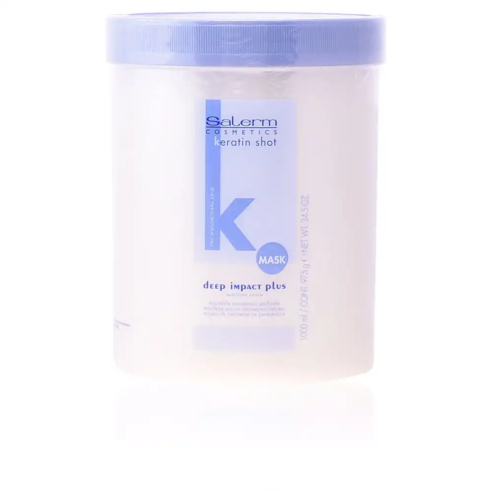 Keratin Shot mask deep impact plus 1000 ml - Salerm - Comparador de precios
