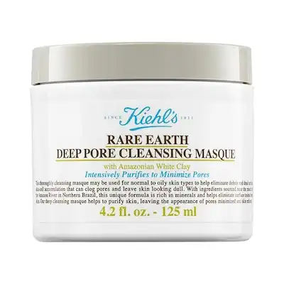 Kiehl's Rare Earth Deep Pore Cleansing Mask Mascarilla Facial , 125 ml - Kiehl’s - Comparador de precios