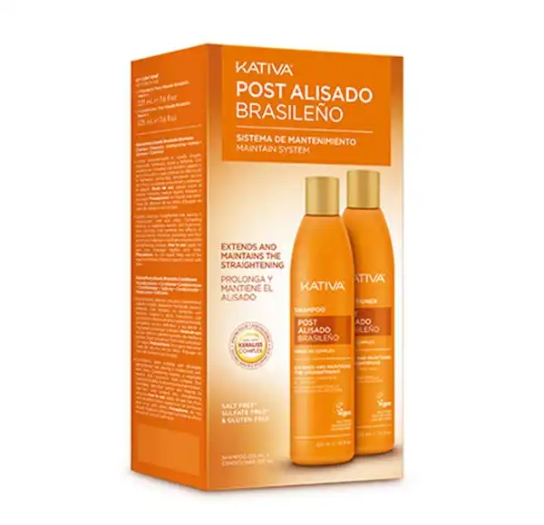 Kit Post Alisado Brasileño - Kativa - Comparador de precios