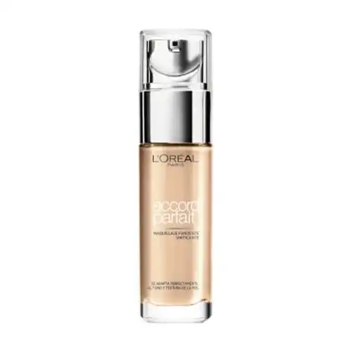 L'oreal Paris Maquillaje Accord Parfait Fond de Teint 7 D Ambre Dore Fondo de Maquillaje Líquido - L'oreal Paris Maquillaje - Comparador de precios