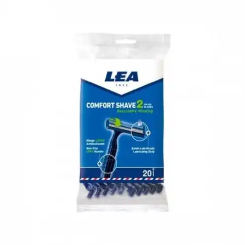 LEA Comfort Shave 2 Hojas 20 und Maquinilla Desechable - LEA - Comparador de precios