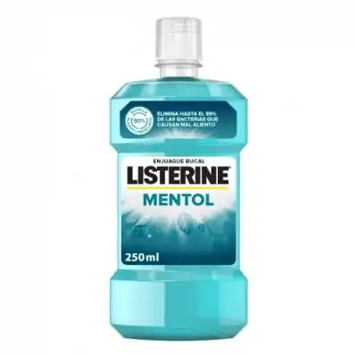 Listerine Listerine Enjuague Bucal Mentol , 250 ml - Listerine - Comparador de precios