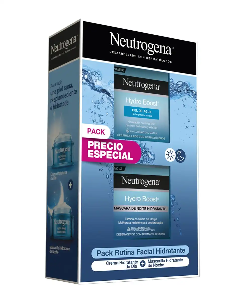 Neutrogena - Cofre Rutina Facial Hidratante Hydro Boost - Neutrogena - Comparador de precios