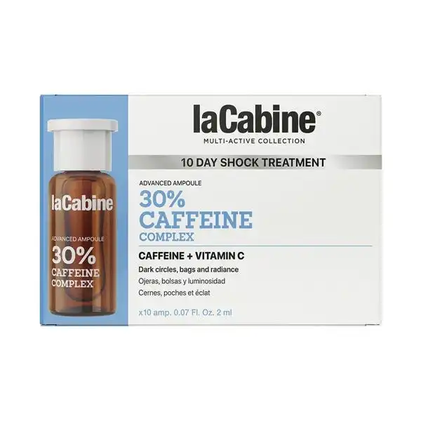 Pack 10 Ampollas 30% Caffeine Complex - LACABINE - Comparador de precios