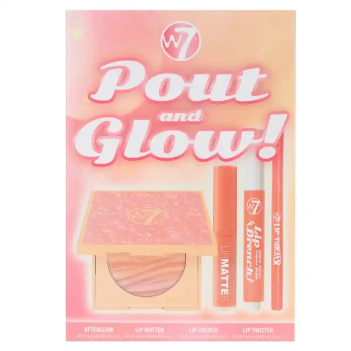 Set Pout - Glow  W7  Cofres de maquillaje - W7 - Comparador de precios